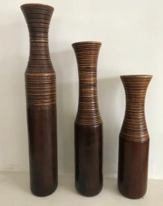 Wooden Bottle Samadhan Dgn 4x24